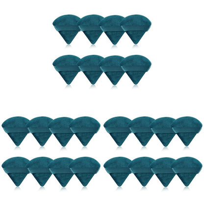 8 Pieces Triangle Powder Puff Face Soft Triangle Makeup Puff Velour Cosmetic Foundation Blender Sponge Beauty Makeup Tools